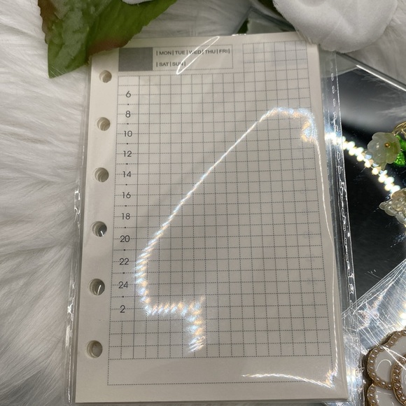 New PM AGENDA Refill Pages, (2) Agenda Charms (1) Unbranded Keychain - Picture 3 of 5